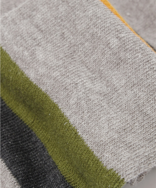 チチカカ（チチカカ）の「クレイジーボーダータイツ（タイツ/ストッキング・レディース・ブルーグリーン/グレー/ブラウン・FREE）」の6枚目の写真