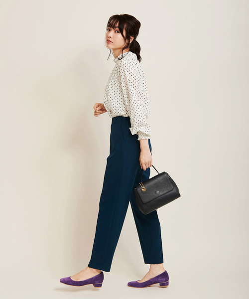 The Virgnia（ザ ヴァージニア）の「カラーテーパードパンツ（その他パンツ・レディース・パープル/ピンク/グリーン・36/38）」の14枚目の写真