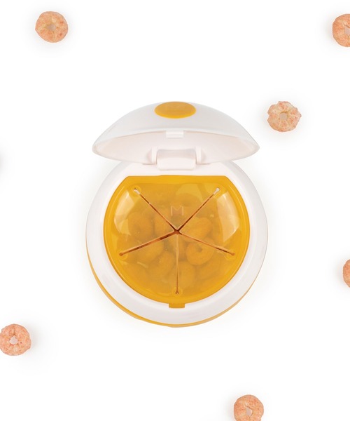 meroware（メロウウェア）の「ELLE スナックボール（マグ/哺乳瓶/お食事グッズ・キッズ・ライトブルー/グレー/イエロー/ピンク/カーキ/オレンジ/パープル/ベージュ/ブルー系その他/ピンク系その他・FREE）」の21枚目の写真