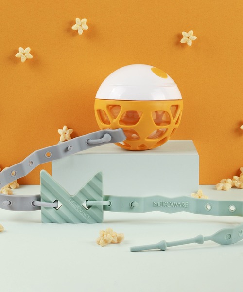 meroware（メロウウェア）の「ELLE スナックボール（マグ/哺乳瓶/お食事グッズ・キッズ・ライトブルー/グレー/イエロー/ピンク/カーキ/オレンジ/パープル/ベージュ/ブルー系その他/ピンク系その他・FREE）」の22枚目の写真