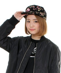 WEGO | WEGO/コーデュロイフラワーキャップ(キャップ)