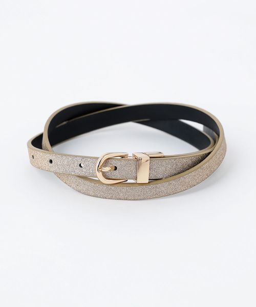 one after another NICE CLAUP（ワンアフターアナザーナイスクラップ）の「リバーシブルベルト（ベルト・レディース・ブラック/ベージュ/ブラウン/モカ・FREE）」の9枚目の写真