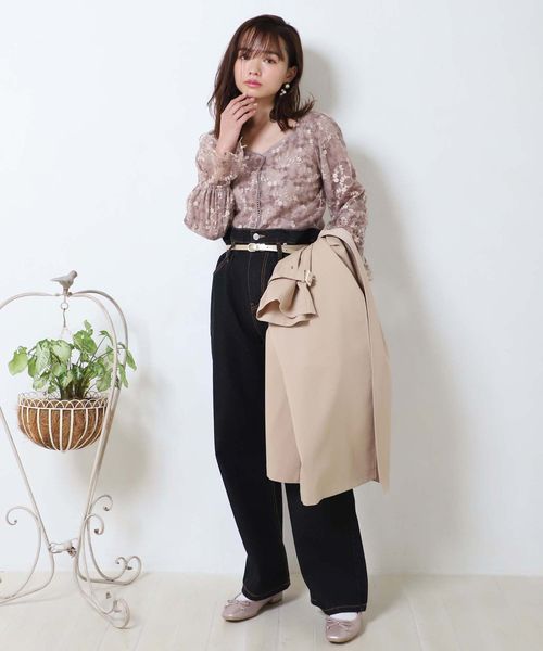 one after another NICE CLAUP（ワンアフターアナザーナイスクラップ）の「リバーシブルベルト（ベルト・レディース・ブラック/ベージュ/ブラウン/モカ・FREE）」の16枚目の写真