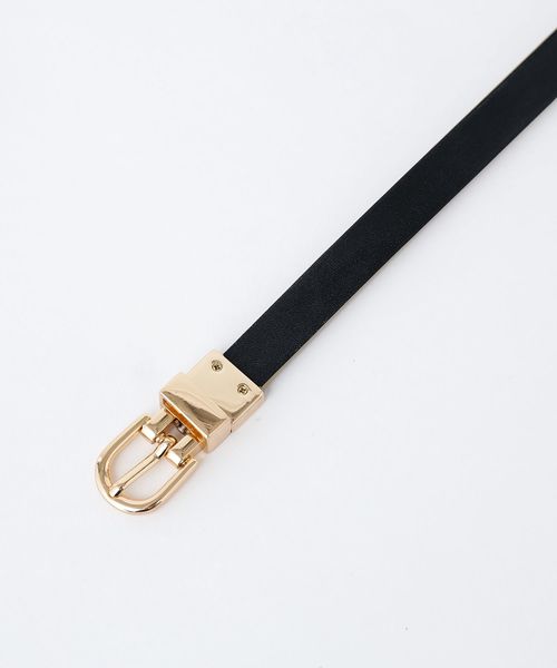 one after another NICE CLAUP（ワンアフターアナザーナイスクラップ）の「リバーシブルベルト（ベルト・レディース・ブラック/ベージュ/ブラウン/モカ・FREE）」の8枚目の写真