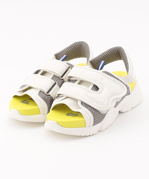 FRAPBOIS(フラボア)の「ワックサンダル(サンダル・レディース・ホワイト/ブラック・0/1/2/3)」の3枚目の写真