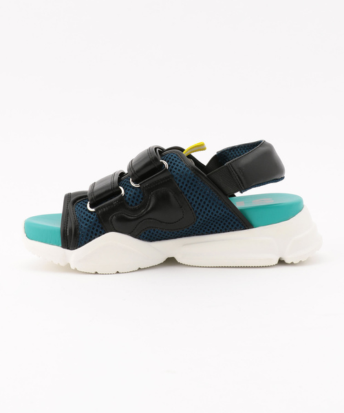 FRAPBOIS(フラボア)の「ワックサンダル(サンダル・レディース・ホワイト/ブラック・0/1/2/3)」の5枚目の写真