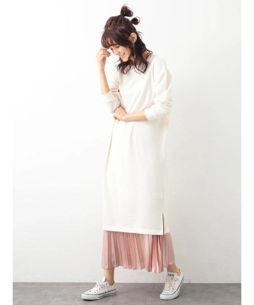 Editt by YECCA VECCA（エディットバイイェッカヴェッカ）の「P.シャイニープリーツスカート（スカート・レディース・ピンク/シルバー/ゴールド・FREE）」の8枚目の写真