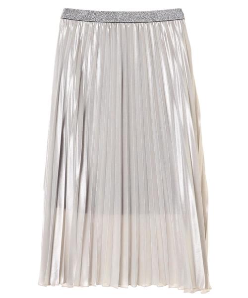 Editt by YECCA VECCA（エディットバイイェッカヴェッカ）の「P.シャイニープリーツスカート（スカート・レディース・ピンク/シルバー/ゴールド・FREE）」の22枚目の写真