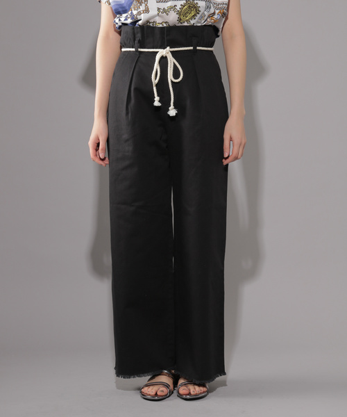 PAGEBOY（ページボーイ）の「アサコン ロープベルトパンツ（その他パンツ・レディース・ホワイト/ブラック/カーキ・FREE）」の17枚目の写真