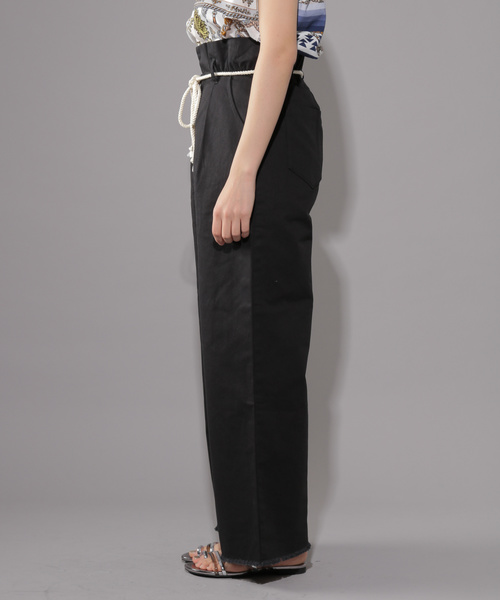 PAGEBOY（ページボーイ）の「アサコン ロープベルトパンツ（その他パンツ・レディース・ホワイト/ブラック/カーキ・FREE）」の14枚目の写真