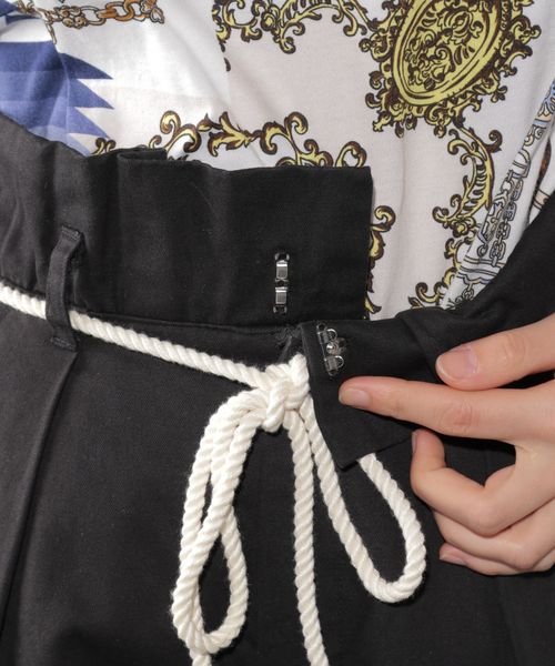 PAGEBOY（ページボーイ）の「アサコン ロープベルトパンツ（その他パンツ・レディース・ホワイト/ブラック/カーキ・FREE）」の5枚目の写真