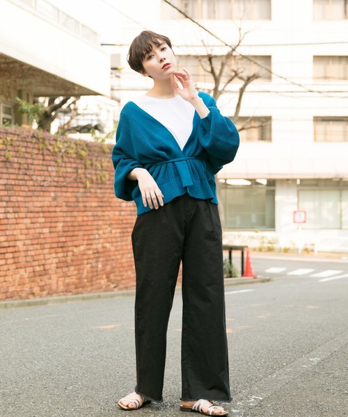 PAGEBOY（ページボーイ）の「アサコン ロープベルトパンツ（その他パンツ・レディース・ホワイト/ブラック/カーキ・FREE）」の20枚目の写真