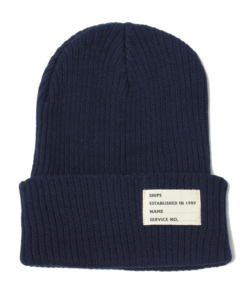 SHIPS(シップス)の「SHIPS KIDS:リブ ニット キャップ(ニットキャップ/ビーニー・キッズ・グレー/レッド/グリーン/ネイビー・ONE SIZE)」の4枚目の写真