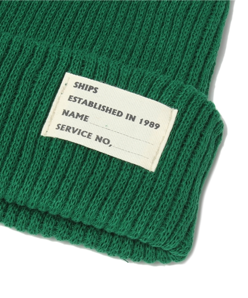 SHIPS(シップス)の「SHIPS KIDS:リブ ニット キャップ(ニットキャップ/ビーニー・キッズ・グレー/レッド/グリーン/ネイビー・ONE SIZE)」の8枚目の写真