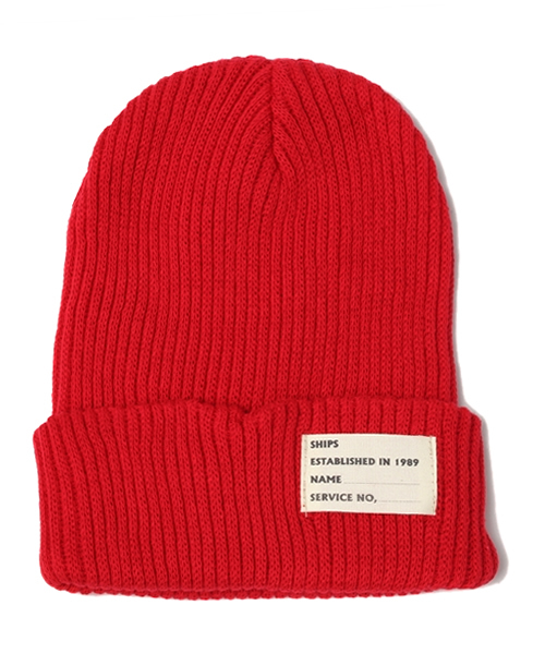 SHIPS(シップス)の「SHIPS KIDS:リブ ニット キャップ(ニットキャップ/ビーニー・キッズ・グレー/レッド/グリーン/ネイビー・ONE SIZE)」の9枚目の写真