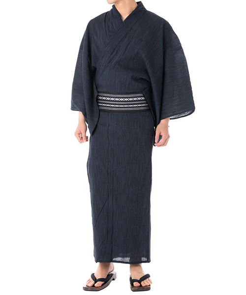 KYOETSU(キョウエツ)の「メンズ 楊柳浴衣 6点セット ( 浴衣 + 帯 + 下駄 + 腰紐 + 信玄袋 + 扇子 )(浴衣・メンズ・ブラウン系その他/ブラック系その他/グレー系その他/ブラック系その他3/ブルー系その他6/ブラック系その他4/ブルー系その他/ブラック系その他2/グレー系その他4/ブラウン系その他4/ブルー系その他5/グレー系その他2/ブラウン系その他2/ブルー系その他2/ブルー系その他3/ブルー系その他7/ブルー系その他4/グレー系その他3/ブラウン系その他3/ブルー/グレー系その他5/グレー系その他6/ホワイト系その他/レッド系その他/ホワイト系その他2/レッド系その他2/その他/その他1/その他2/その他3/その他4/その他5・3L/M/L/LL)」の20枚目の写真