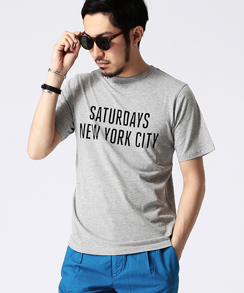 Saturdays NYC（サタデーズ ニューヨークシティ ）の「○SATURDAYS SURF NYC / Classic NYC（Tシャツ/カットソー・メンズ・ネイビー/レッド/ホワイト/グレー・LARGE/MEDIUM/SMALL/X-SMALL）」の3枚目の写真