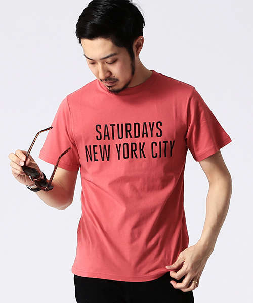 Saturdays NYC（サタデーズ ニューヨークシティ ）の「○SATURDAYS SURF NYC / Classic NYC（Tシャツ/カットソー・メンズ・ネイビー/レッド/ホワイト/グレー・LARGE/MEDIUM/SMALL/X-SMALL）」の4枚目の写真