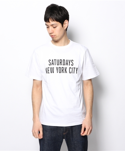 Saturdays NYC（サタデーズ ニューヨークシティ ）の「○SATURDAYS SURF NYC / Classic NYC（Tシャツ/カットソー・メンズ・ネイビー/レッド/ホワイト/グレー・LARGE/MEDIUM/SMALL/X-SMALL）」の12枚目の写真