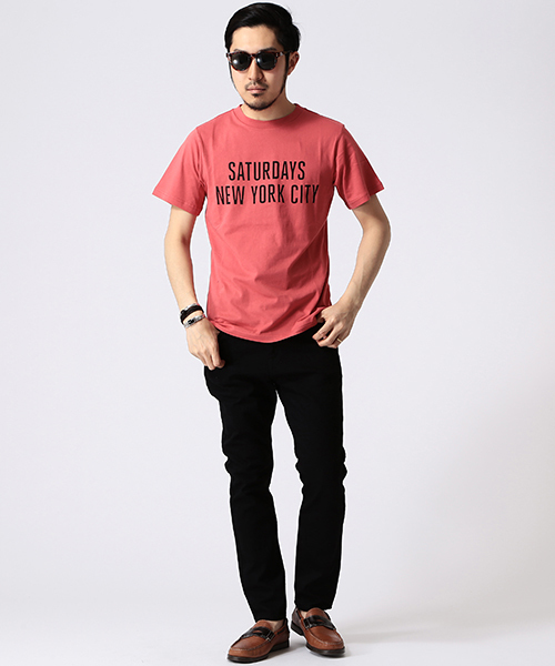 Saturdays NYC（サタデーズ ニューヨークシティ ）の「○SATURDAYS SURF NYC / Classic NYC（Tシャツ/カットソー・メンズ・ネイビー/レッド/ホワイト/グレー・LARGE/MEDIUM/SMALL/X-SMALL）」の18枚目の写真