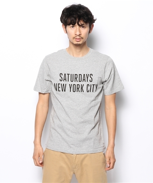 Saturdays NYC（サタデーズ ニューヨークシティ ）の「○SATURDAYS SURF NYC / Classic NYC（Tシャツ/カットソー・メンズ・ネイビー/レッド/ホワイト/グレー・LARGE/MEDIUM/SMALL/X-SMALL）」の6枚目の写真
