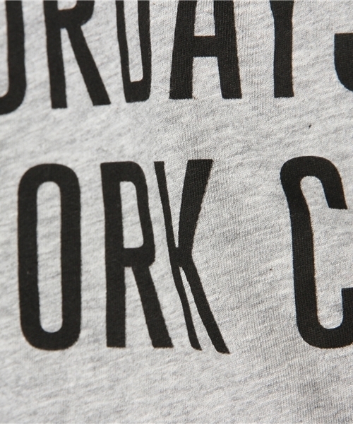 Saturdays NYC（サタデーズ ニューヨークシティ ）の「○SATURDAYS SURF NYC / Classic NYC（Tシャツ/カットソー・メンズ・ネイビー/レッド/ホワイト/グレー・LARGE/MEDIUM/SMALL/X-SMALL）」の10枚目の写真