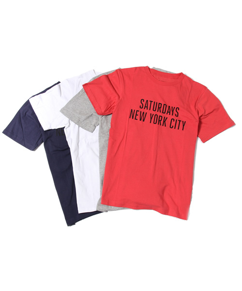 Saturdays NYC（サタデーズ ニューヨークシティ ）の「○SATURDAYS SURF NYC / Classic NYC（Tシャツ/カットソー・メンズ・ネイビー/レッド/ホワイト/グレー・LARGE/MEDIUM/SMALL/X-SMALL）」の11枚目の写真