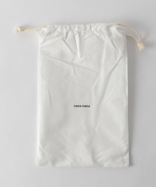 NaNa-NaNa(ナナナナ)の「【別注】 <nana-nana>A5 クリアバッグ -2WAY- Ψ(ショルダーバッグ・レディース・ブラウン・FREE)」の8枚目の写真