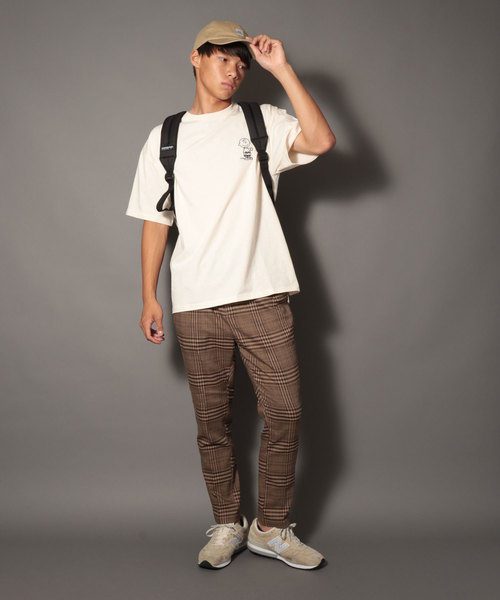 SUGGESTION（サジェッション）の「SUGGESTION 先染めチェックストレッチアンクルパンツ（その他パンツ・メンズ・グレー/チェック/ブラック/ベージュ/ブラウン/ハウンドトゥース/ストライプ/その他・M/L）」の22枚目の写真