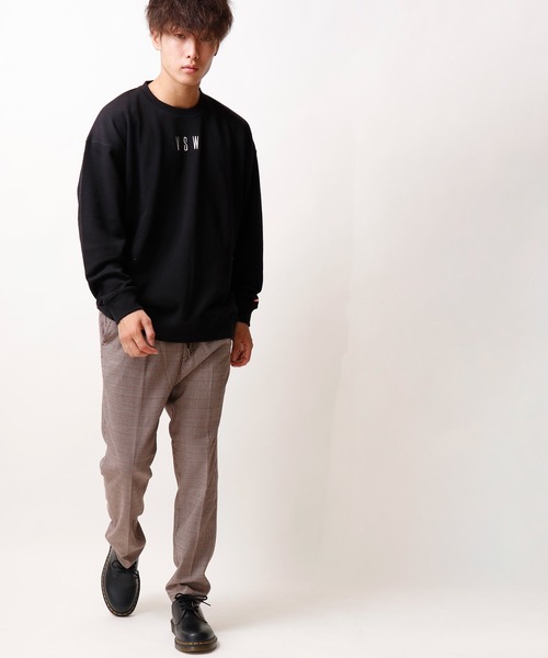 SUGGESTION（サジェッション）の「SUGGESTION 先染めチェックストレッチアンクルパンツ（その他パンツ・メンズ・グレー/チェック/ブラック/ベージュ/ブラウン/ハウンドトゥース/ストライプ/その他・M/L）」の11枚目の写真
