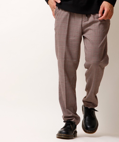 SUGGESTION（サジェッション）の「SUGGESTION 先染めチェックストレッチアンクルパンツ（その他パンツ・メンズ・グレー/チェック/ブラック/ベージュ/ブラウン/ハウンドトゥース/ストライプ/その他・M/L）」の10枚目の写真
