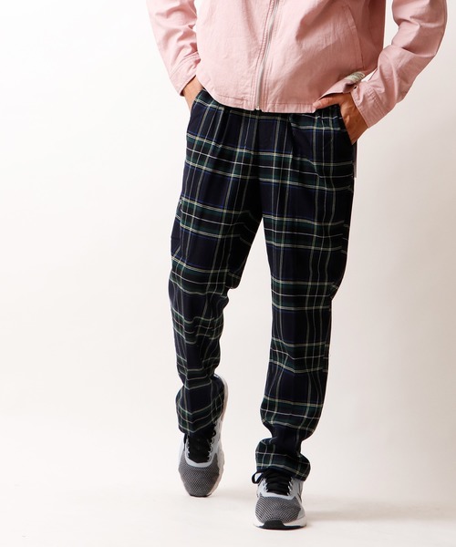 SUGGESTION（サジェッション）の「SUGGESTION 先染めチェックストレッチアンクルパンツ（その他パンツ・メンズ・グレー/チェック/ブラック/ベージュ/ブラウン/ハウンドトゥース/ストライプ/その他・M/L）」の18枚目の写真