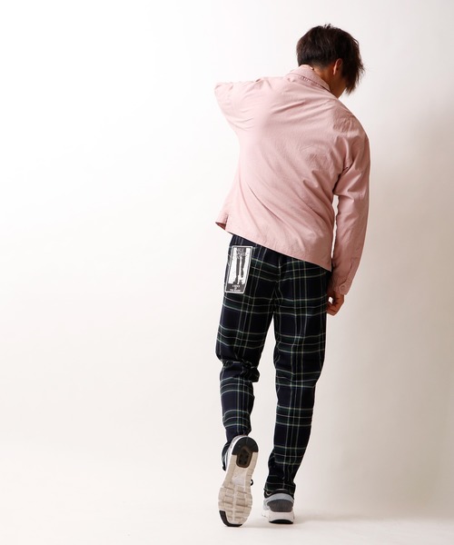 SUGGESTION（サジェッション）の「SUGGESTION 先染めチェックストレッチアンクルパンツ（その他パンツ・メンズ・グレー/チェック/ブラック/ベージュ/ブラウン/ハウンドトゥース/ストライプ/その他・M/L）」の20枚目の写真