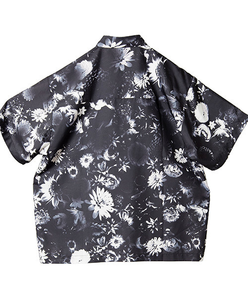 NO ID.（ノーアイディ）の「mhs1434-花柄ｼｮｰﾄｶﾗｰBIG-SH シャツ（シャツ/ブラウス・メンズ・ホワイト/レッド/ブルー・1/2）」の15枚目の写真