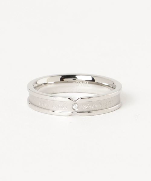 SiNCERE(シンシア)の「Message&One Point Ring/メッセージ&ワンポイント リング キュービックジルコニア入り(リング・レディース・ライトブルー/ブラック/シルバー/ピンクゴールド/ライトピンク/ガンメタ・11号/13号/17号/19号/21号/15号/9号)」の12枚目の写真