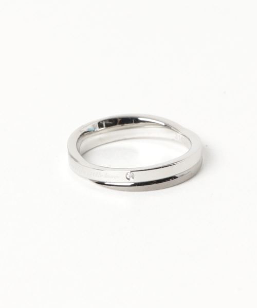 SiNCERE(シンシア)の「Message&One Point Ring/メッセージ&ワンポイント リング キュービックジルコニア入り(リング・レディース・ライトブルー/ブラック/シルバー/ピンクゴールド/ライトピンク/ガンメタ・11号/13号/17号/19号/21号/15号/9号)」の10枚目の写真