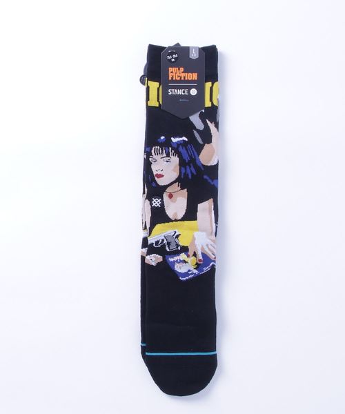 C.E.L.STORE(セルストア)の「STANCE SOCKS/スタンスソックス PULP FICTION(ソックス/靴下)」|ブラック