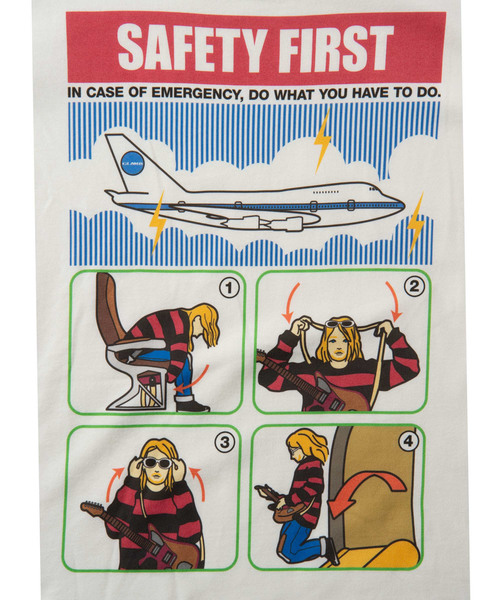 glamb(グラム)の「Safety manual T / セーフティマニュアルTシャツ(Tシャツ/カットソー・メンズ・ホワイト/ブラック・1/2/0/4/3)」の6枚目の写真