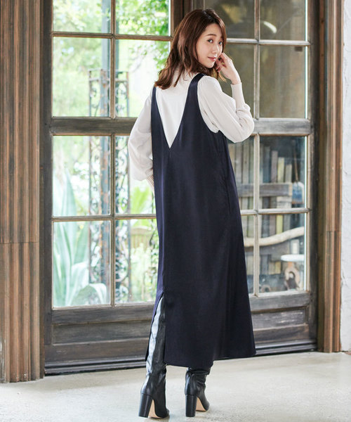 1月号掲載 ワンピース ワンピース ワンピース ワンピース Oggi Anayi アナイ のファッション スエードチョウサテンキャミ