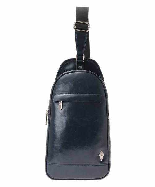 MICHEL KLEIN HOMME (ミッシェルクランオム)の「バッグ(ボディバッグ)(ボディバッグ/ウエストポーチ・メンズ・ブラック/ダークネイビー・46)」の2枚目の写真