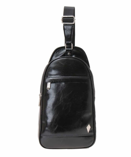 MICHEL KLEIN HOMME (ミッシェルクランオム)の「バッグ(ボディバッグ)(ボディバッグ/ウエストポーチ・メンズ・ブラック/ダークネイビー・46)」の1枚目の写真