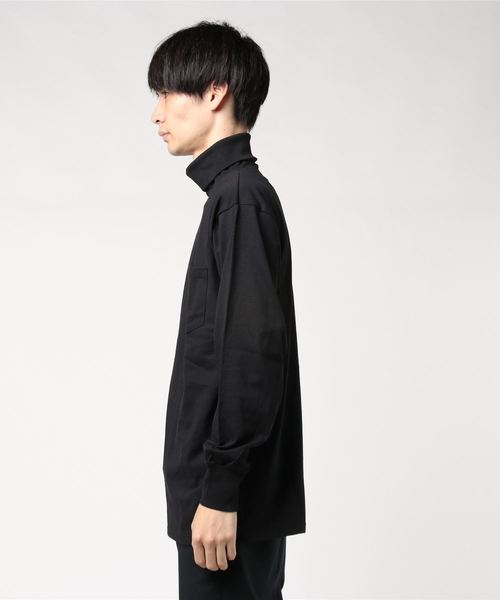 fridge(フリッジ)の「【LIFEWEAR】ライフウェア TURTLE LS PKT COLOR(Tシャツ/カットソー・メンズ・ブラック/ネイビー/レッド・SMALL/MEDIUM/LARGE/X-LARGE)」の4枚目の写真