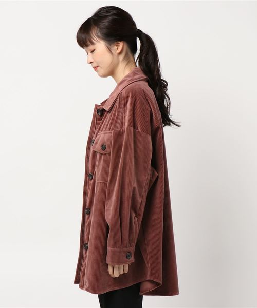 rps（アールピーエス）の「ワイドコールＣＰＯジャケット（カバーオール・レディース・ブラウン/ピンク/ベージュ系その他・M）」の4枚目の写真