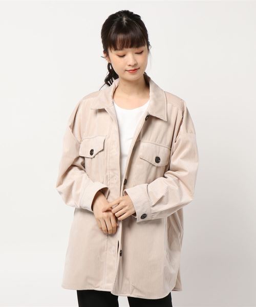 rps（アールピーエス）の「ワイドコールＣＰＯジャケット（カバーオール・レディース・ブラウン/ピンク/ベージュ系その他・M）」の10枚目の写真