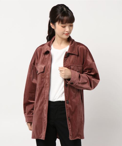 rps（アールピーエス）の「ワイドコールＣＰＯジャケット（カバーオール・レディース・ブラウン/ピンク/ベージュ系その他・M）」の6枚目の写真