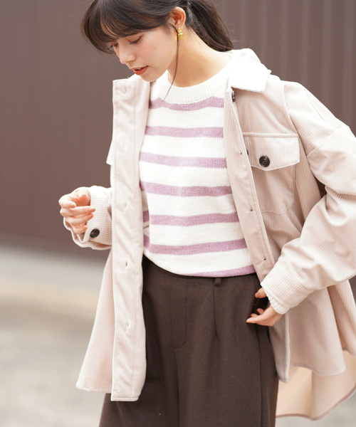 rps（アールピーエス）の「ワイドコールＣＰＯジャケット（カバーオール・レディース・ブラウン/ピンク/ベージュ系その他・M）」の8枚目の写真