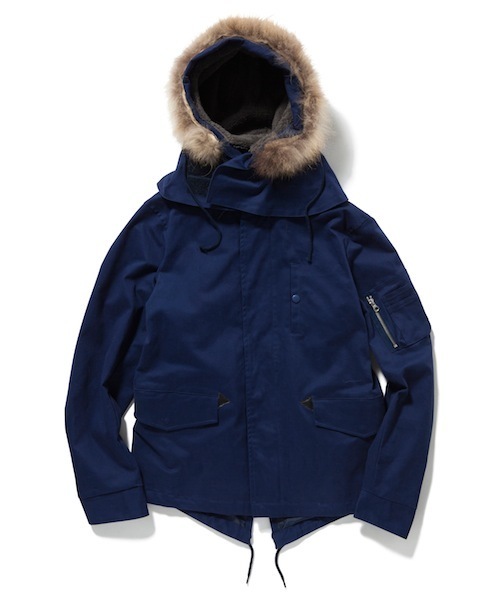 rehacer(レアセル)の「Contract Militaly Jacket(モッズコート・メンズ・ブラック/カーキ/ネイビー・LARGE/MEDIUM/SMALL)」の3枚目の写真