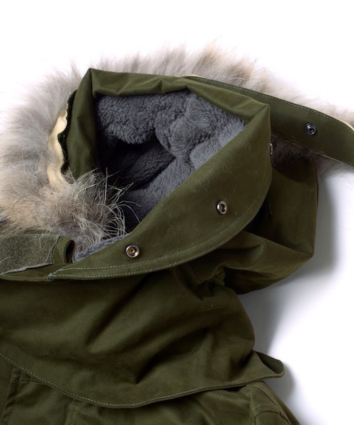 rehacer(レアセル)の「Contract Militaly Jacket(モッズコート・メンズ・ブラック/カーキ/ネイビー・LARGE/MEDIUM/SMALL)」の14枚目の写真