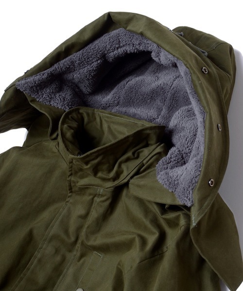 rehacer(レアセル)の「Contract Militaly Jacket(モッズコート・メンズ・ブラック/カーキ/ネイビー・LARGE/MEDIUM/SMALL)」の6枚目の写真