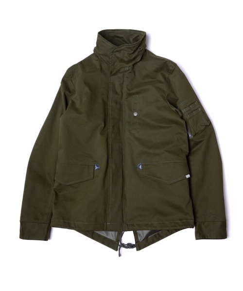 rehacer(レアセル)の「Contract Militaly Jacket(モッズコート・メンズ・ブラック/カーキ/ネイビー・LARGE/MEDIUM/SMALL)」の8枚目の写真